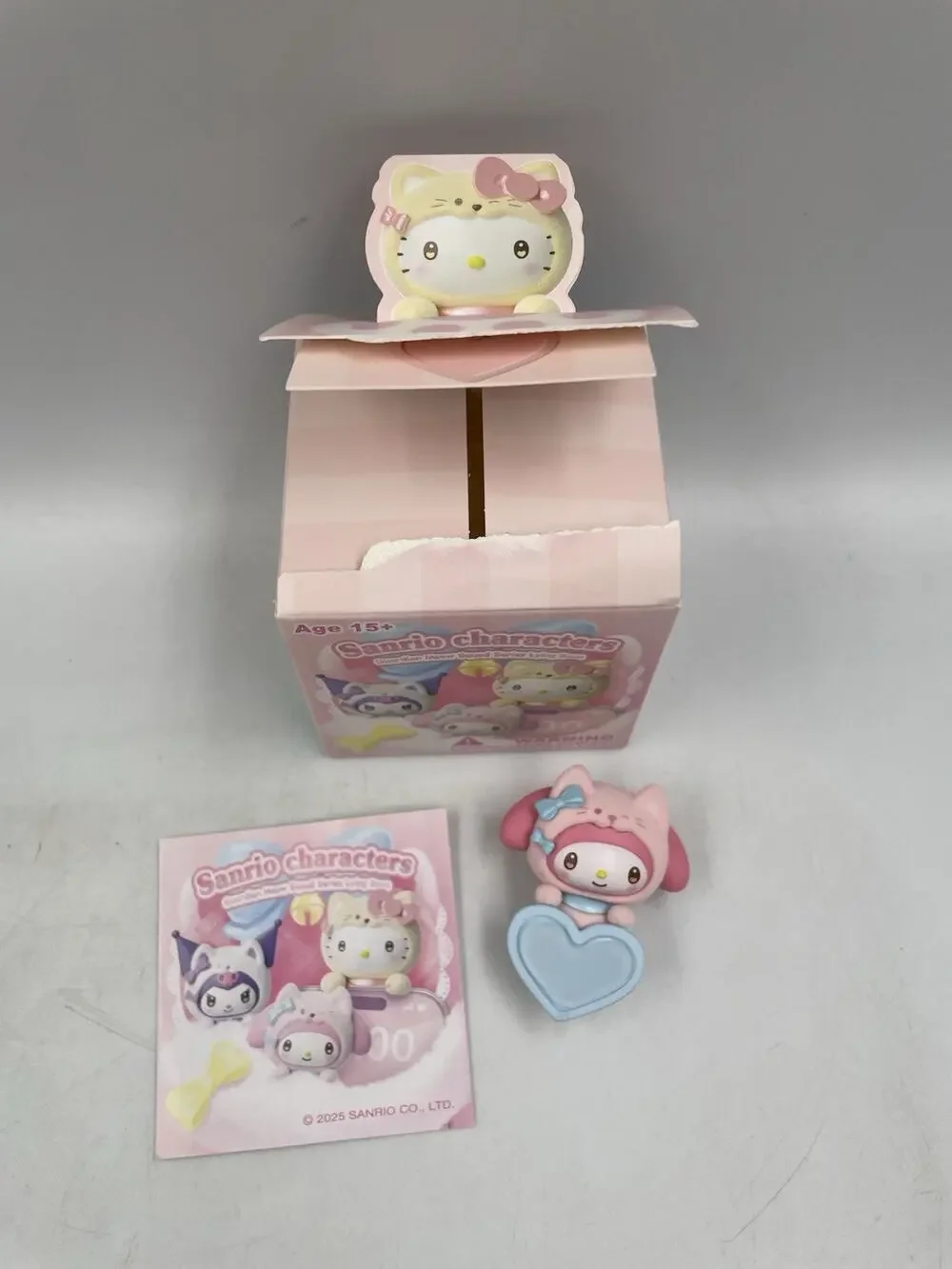 Sanrio Guardian Meow Squad Lying Bean Figure Authentic Blind Box My Melody
